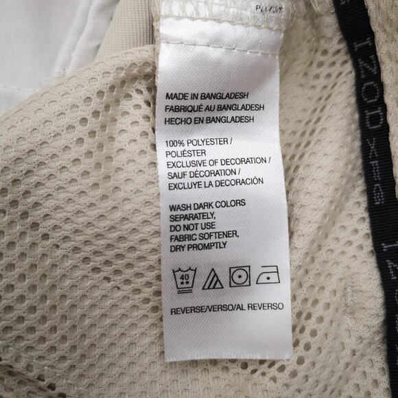 Izod Golf Men's Size 38 Cream Zipper & Button Closure Straight Fit Shorts - Picture 4 of 13